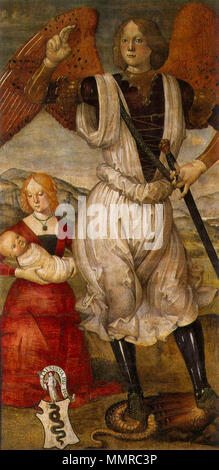 English: St Michael the Archangel . circa 1440. Giovanni di Paolo - St ...