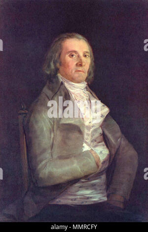 .  Deutsch: Porträt Dr. Peral English: Retrato del doctor Peral  Don Andrés del Peral. before 1798. Retrato del doctor Peral por Goya Stock Photo