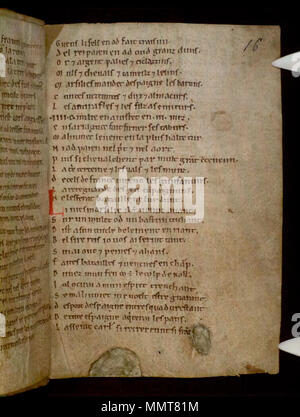 The 'La Chanson de Roland' manuscript, housed in the Bodleian Libraries ...