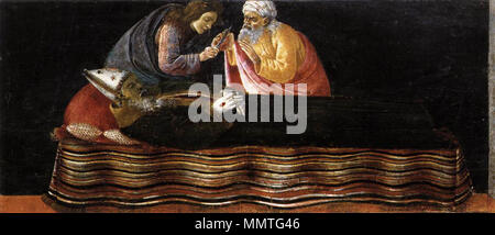 Sandro Botticelli - Extraction Heart Saint Ignatius 1488 Stock Photo ...