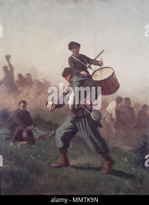 Study for 'The Wounded Drummer Boy', Eastman Johnson, American
