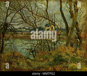 Camille Pissarro Bords De L Oise Pontoise 1873 Stock Photo Alamy camille-pissarro-bords-de-l-oise-pontoise-1873-stock-photo-alamy