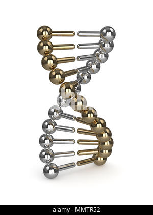 3d render of atom structure of silver isolated over white background ...
