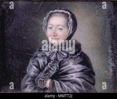 Jeanne Marie Leprince de Beaumont, 1711 – 1780. French novelist Stock ...