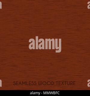 Realistic seamless pattern of hard wood - vector texture Stock Vector