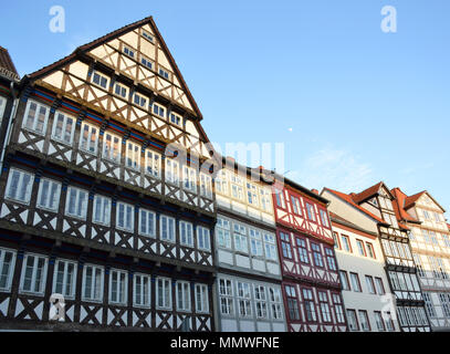 Old traditional houses in Hannover, Germany Stock Photo