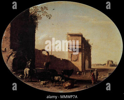 Ruins of Ancient Rome. circa 1620. Cornelis van Poelenburch - Ruins of ...