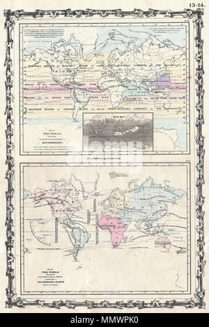 World Ranfall Map World rainfall map Stock Photo - Alamy