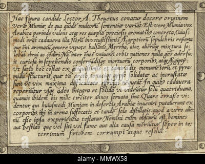 . Latina: Daniel Keller. Asiae nova descriptio (Antwerpen, 1590)  . 1590. Daniel Keller Daniel Keller. Asiae nova descriptio (Antwerpen, 1590).LD2 Stock Photo