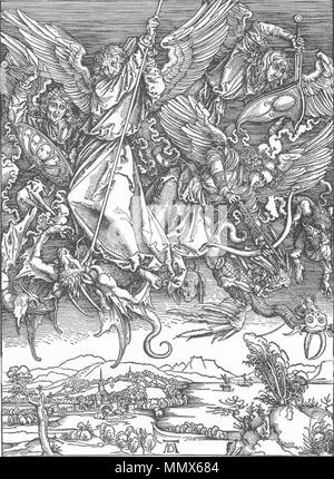 *San Michele e il Drago* (St. Michael and the Dragon) by Raphael is a ...