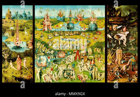 El jardín de las delicias. El Bosco. Museo del Prado. Madrid