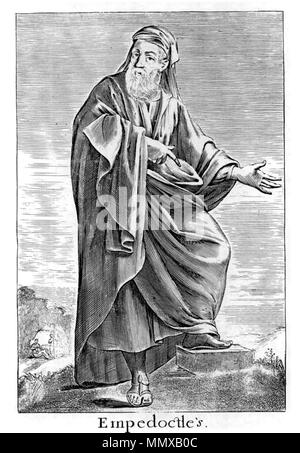 Empedocles, ancient Greek Presocratic philosopher Stock Photo - Alamy
