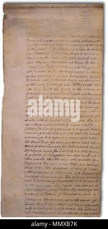 English Bill of Rights of 1689 Stock Photo - Alamy