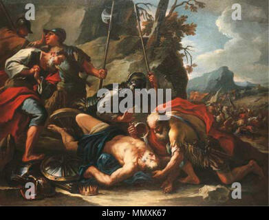 Death of King Josiah Francesco Conti - Death of King Josiah Stock Photo