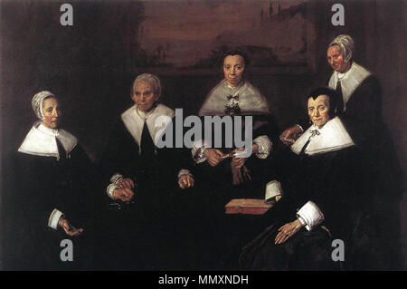 Regentesses of the Old Men's Almshouse. 1664. Frans Hals - Regentesses of the Old Men's Almshouse - WGA11184 Stock Photo