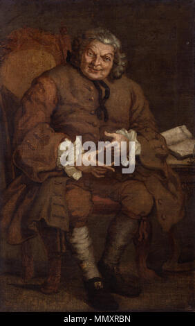 Simon Fraser, 11th Baron Lovat. before 1748 — Lord Lovat died in 1747. Simon Fraser, 11th Baron Lovat by William Hogarth Stock Photo