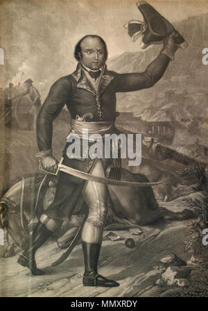 . General Thomas-Alexandre Dumas in French Republican army officer uniform. Courtesy National Park Service, Museum Management Program and Frederick Douglass National Historic Site.  . circa 1800. This file is lacking author information. FRDO322 Stock Photo