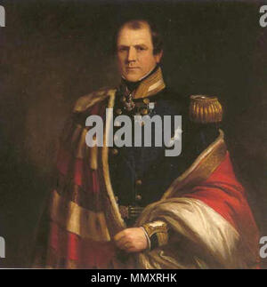 .   Portrait of Frederick Spencer, 4th Earl Spencer (1798—1857). after 1849. Frederick Spencer, 4th Earl Spencer Stock Photo