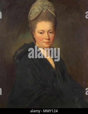 George Romney Portrait of Mrs Marie-Jean Gomm Stock Photo - Alamy