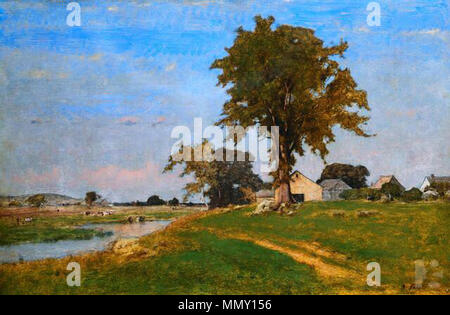 .  English: Old Elm at Medfield By  George Inness  (1825–1894)     Description American painter  Date of birth/death 1 May 1825 3 August 1894  Location of birth/death Newburgh (New York) Bridge of Allan (Scotland)  Work location New York, Medfield (Massachusetts), Eagleswood (New Jersey), Montclair (New Jersey), France  Authority control  : Q704868 VIAF: 35252496 ISNI: 0000 0000 8218 6021 ULAN: 500013380 LCCN: n79007221 NLA: 35222477 WorldCat    Source: http://www.globalgallery.com/enlarge/034-58256/ w:en:Category:Images of Massachusetts  Old Elm at Medfield. 16 November 2006 (original upload  Stock Photo