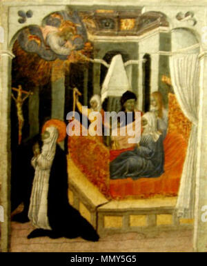 Saint Catherine of Siena Beseeching Christ to Resuscitate Her Mother ...
