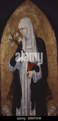 Giovanni di Paolo - St Catherine of Siena Stock Photo - Alamy