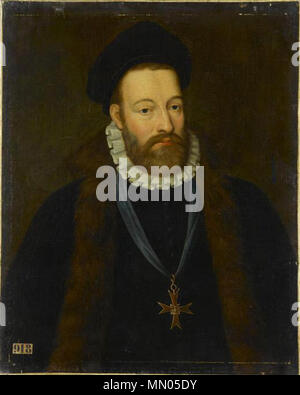Français : Honorat II de Savoie, marquis de Villars, amiral de France en 1569 . 18th century. Honorat II de Savoie Stock Photo