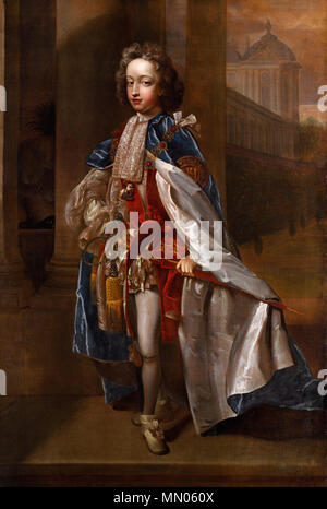 . English: HRH PRINCE WILLIAM HENRY DUKE OF GLOUCESTER.  . 18th century. Edmond Lilly (1680-1716) HRH PRINCE WILLIAM HENRY DUKE OF GLOUCESTER Stock Photo