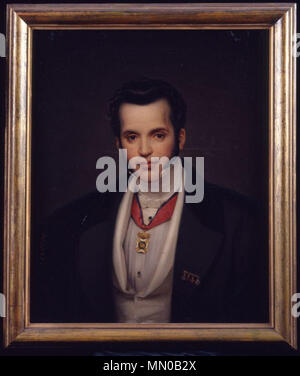 A portrait of Adolph Carl von Rothschild, a prominent member of the ...