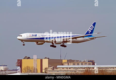 All Nippon Airways (ANA) Boeing 777 departing Haneda Airport All Nippon Airways (ANA) Boeing 777 departing Haneda Airport