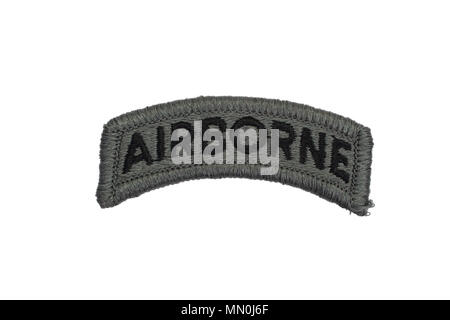 US ARMY airborne badge isolated Stock Photo