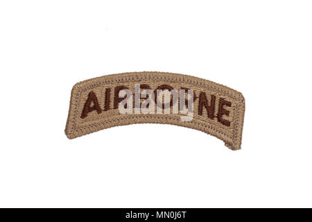 US ARMY airborne badge isolated Stock Photo