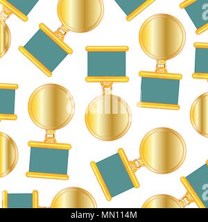 Medal decorative pattern Stock Vector