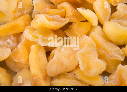 apple dry or dried apple slices on background Stock Photo