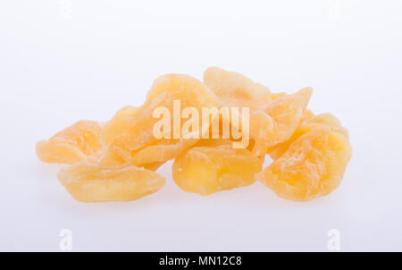 apple dry or dried apple slices on background Stock Photo