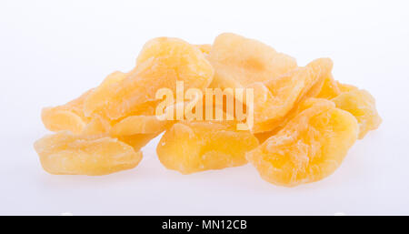apple dry or dried apple slices on background Stock Photo