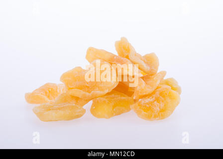 apple dry or dried apple slices on background Stock Photo