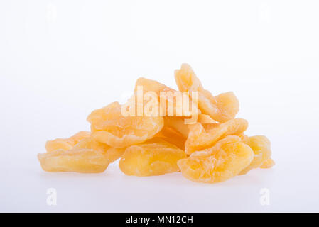 apple dry or dried apple slices on background Stock Photo