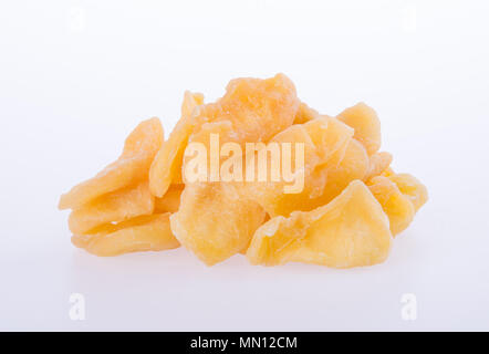 apple dry or dried apple slices on background Stock Photo