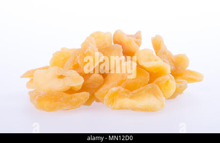 apple dry or dried apple slices on background Stock Photo
