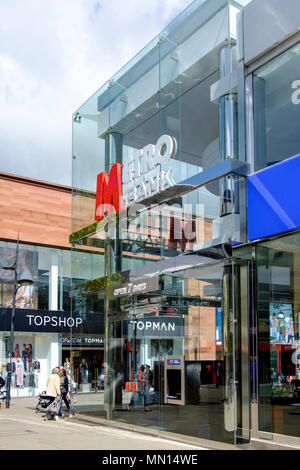 Around Swindon a large town in wiltshire with historic links to the railway industry. Metro Bank Stock Photo