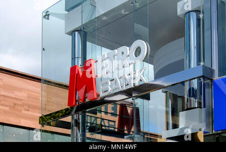 Around Swindon a large town in wiltshire with historic links to the railway industry. Metro Bank Stock Photo