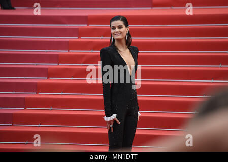 Cannes, France. 13th May, 2018. May 13, 2018 - Cannes, France: Isabeli Fontana attends the 'Sink or Swim' premiere during the 71st Cannes film festival. Credit: Idealink Photography/Alamy Live News Stock Photo