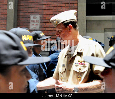 Rear Admiral Kyle Cozad Stock Photo - Alamy