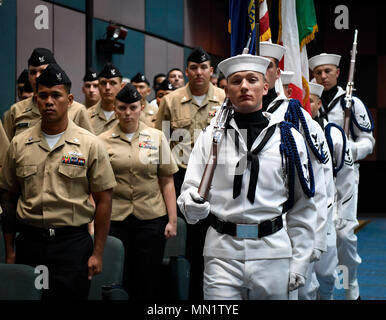CAPT Maria L. Aguayo, Commanding Officer, NAVFAC EURAFSWA, accepted the ...