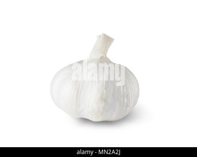 garlic isolated on white background Stock Photo