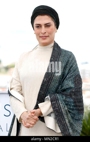 Behnaz Jafari at the '3 Faces / Se rokh' photocall during the 71st Cannes Film Festival at the Palais des Festivals on May 13, 2018 in Cannes, France Stock Photo