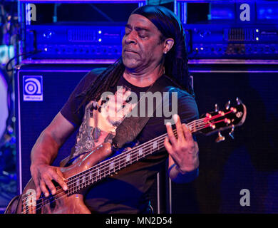 Bass player Doug Wimbish, from Living Colour Stock Photo