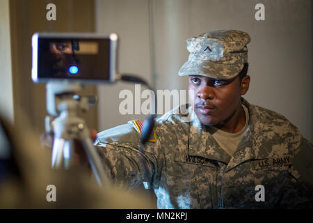 U.S. Army Reserve Soldier Pv2 Braylon Wilson, 351st Military Police ...