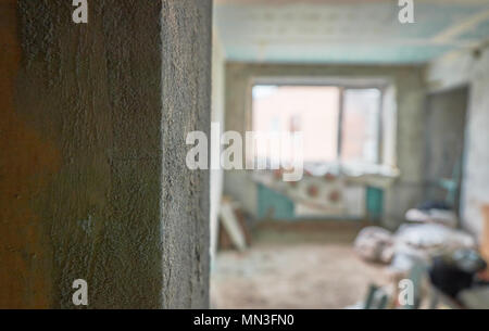 Major overhaul concept. House repairs. Home interior remodeling Stock Photo